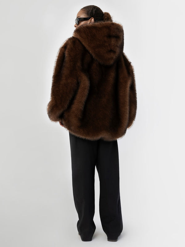 WILMA JACKET - BROWN