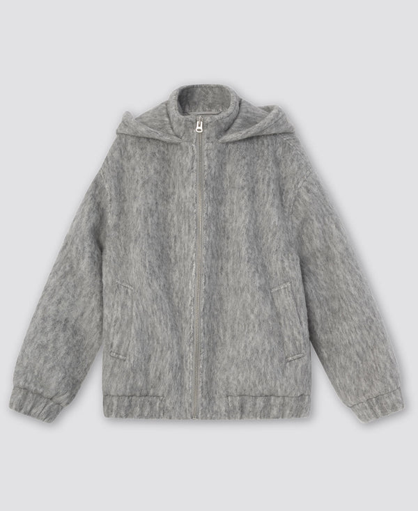 MILA BOMBER JACKET - MOHAIR