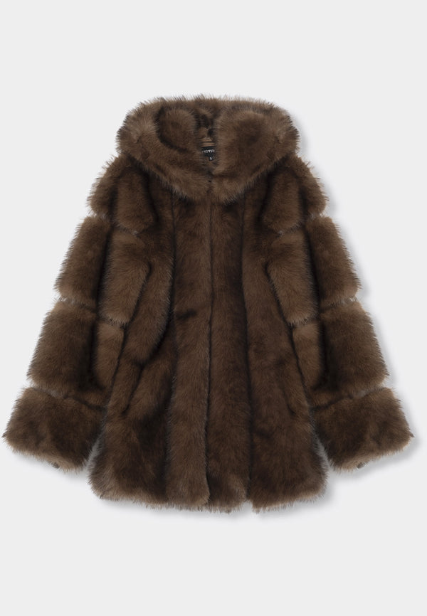 CASEY JACKET - BROWN