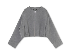 KARLA WOOL JACKET - GREY