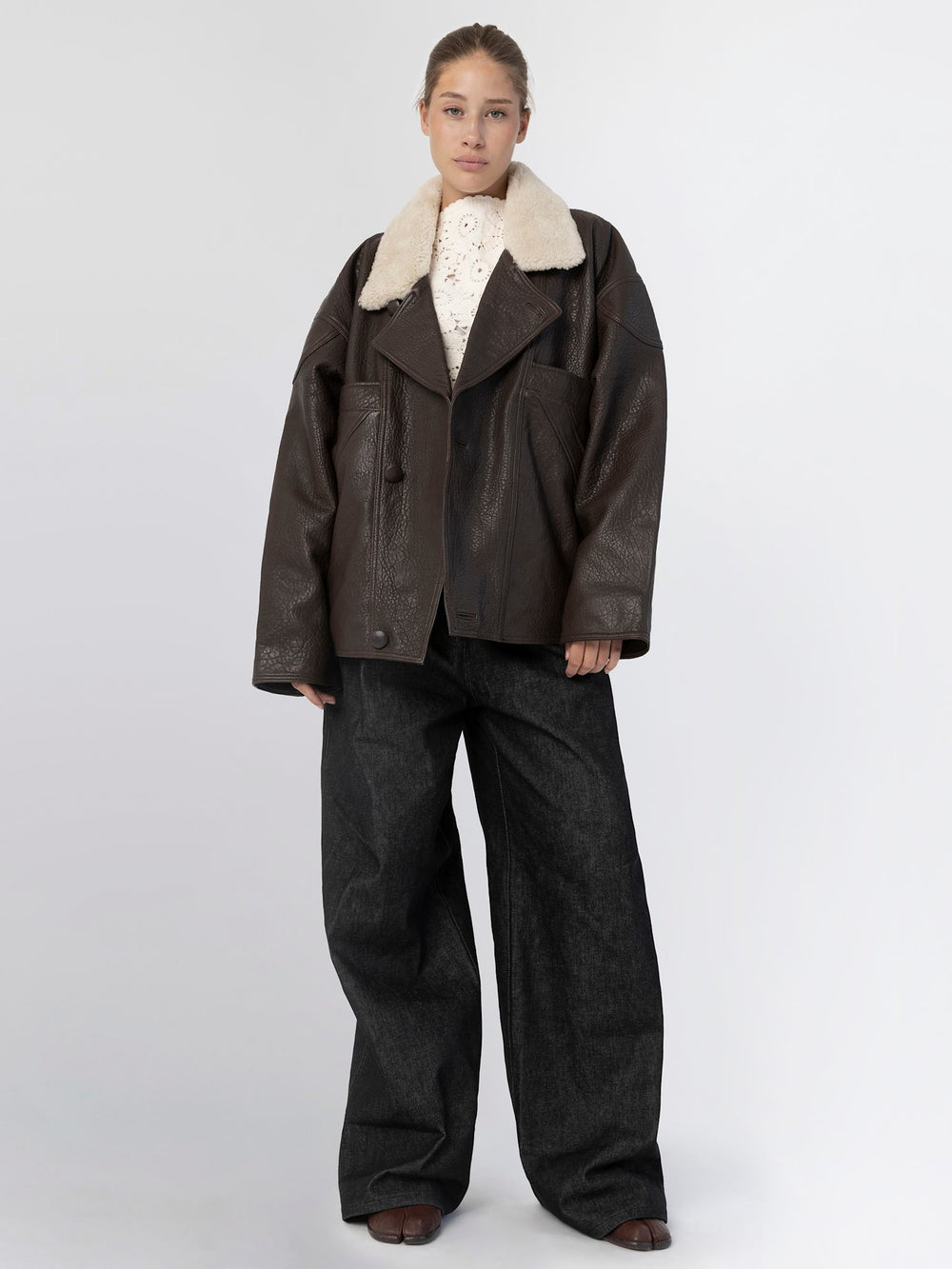 VENDA JACKET - BROWN