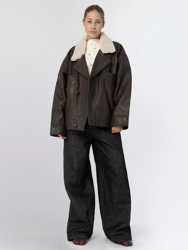 VENDA JACKET - BROWN