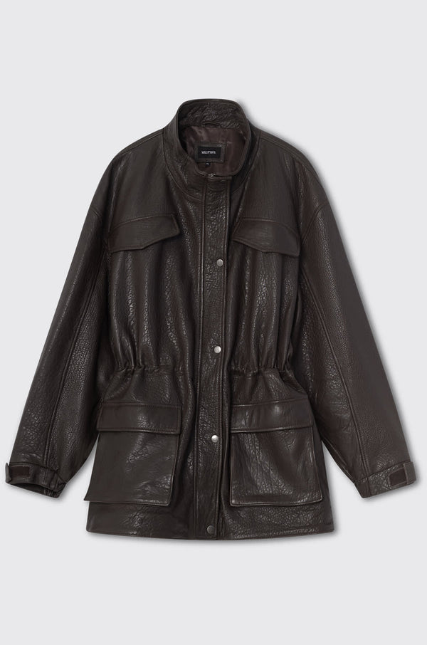 SIMONE JACKET - BROWN
