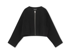KARLA WOOL JACKET - BLACK