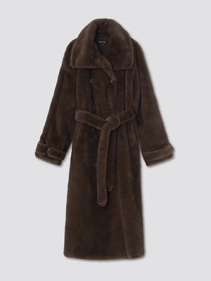 ATLAS COAT - BROWN