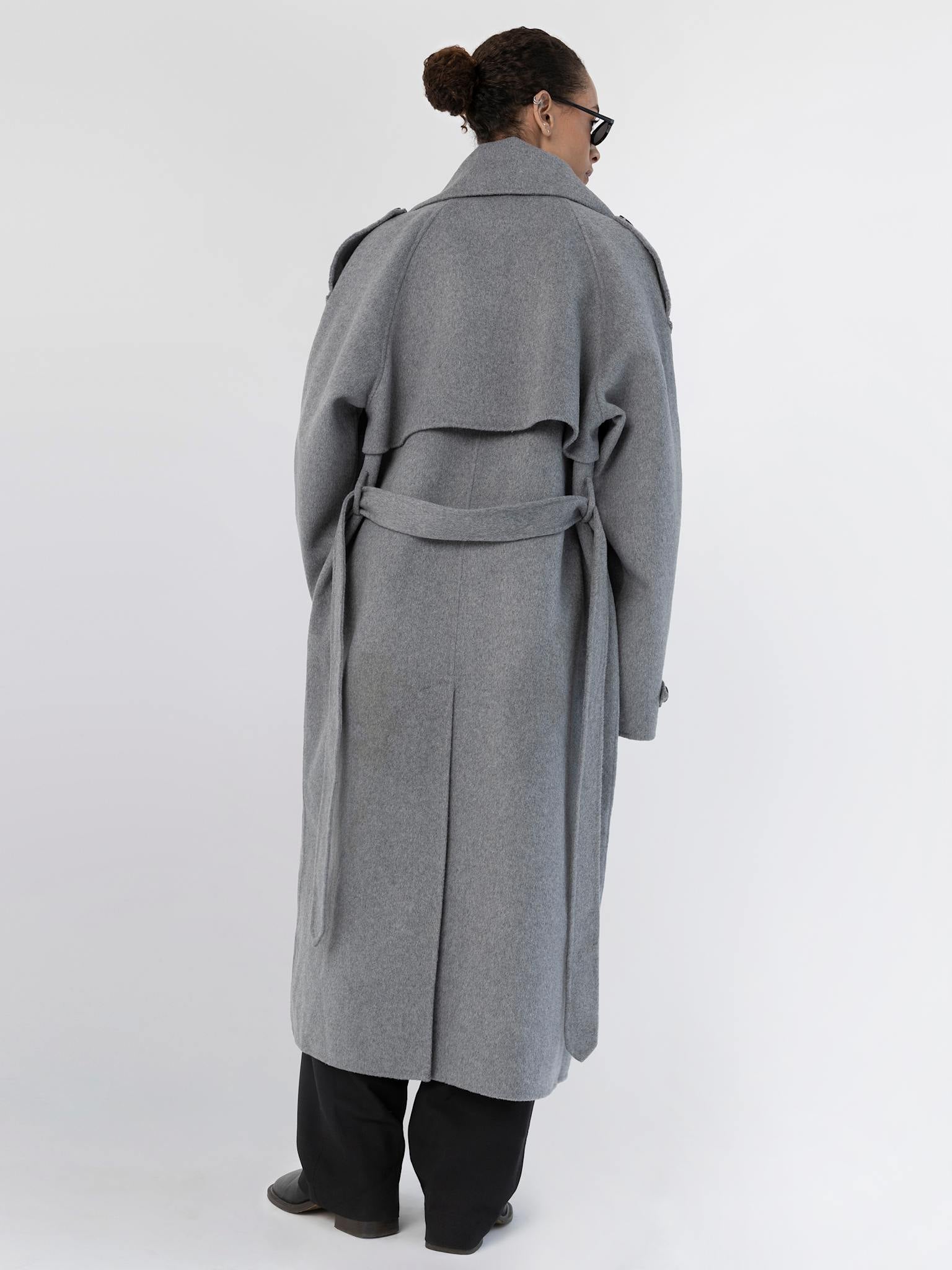 正規品 epine volume wool tailored coat gray epine volume wool tailored coat gray⭐️ epine volume wool