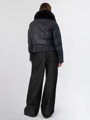CHARLIE PUFFER JACKET - NAVY