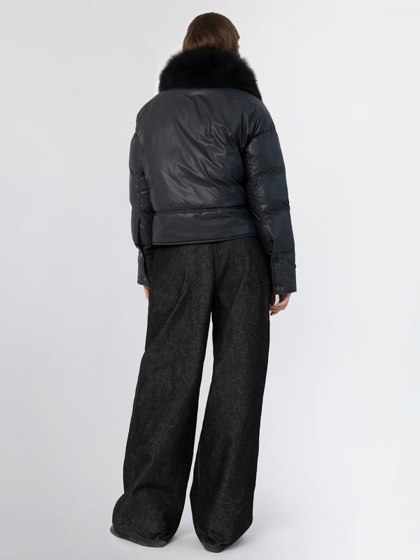 CHARLIE PUFFER JACKET - NAVY