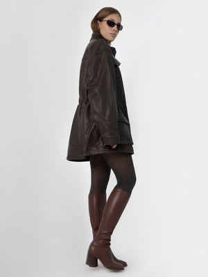SIMONE JACKET - BROWN