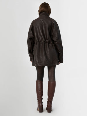SIMONE JACKET - BROWN