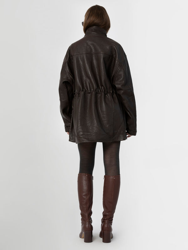 SIMONE JACKET - BROWN