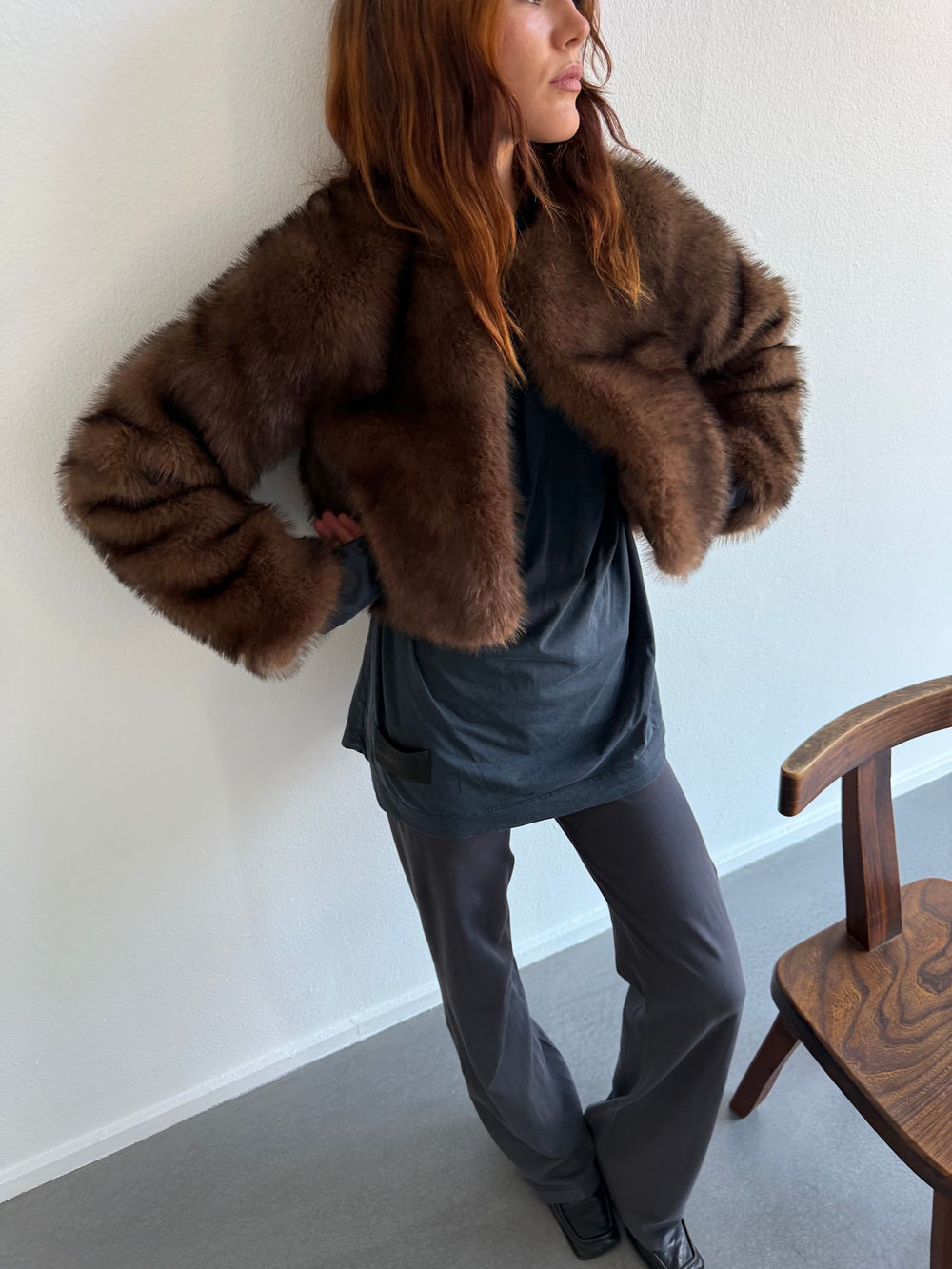 HART JACKET - BROWN