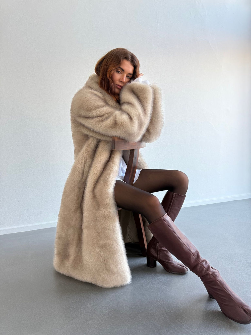 KATHA COAT - BEIGE