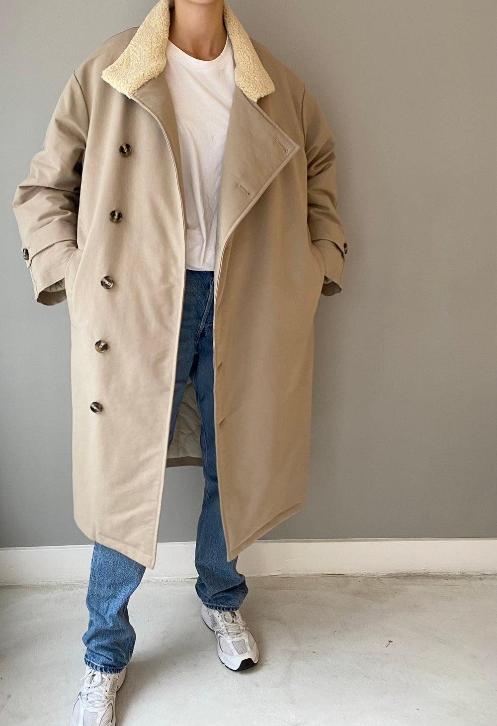 LOU COAT - BEIGE
