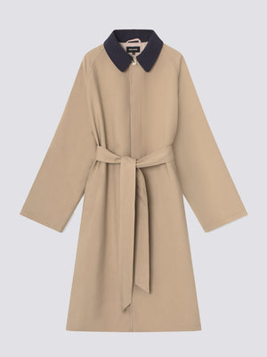 JOEL CANVAS COAT - BEIGE