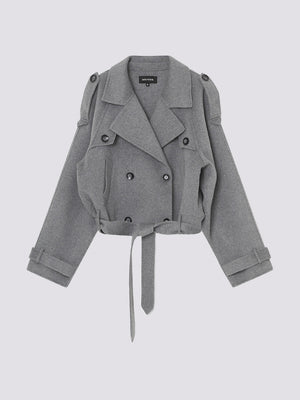 JOHN WOOL JACKET GREY