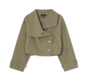 NOLA CANVAS JACKET - ARMY