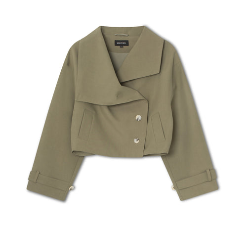 NOLA CANVAS JACKET - ARMY
