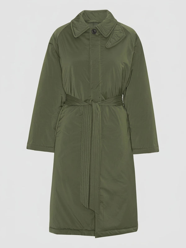 SONJA COAT - DARK GREEN