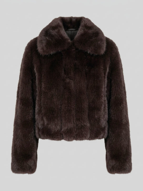 HAVEN JACKET - DARK BROWN