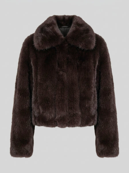HAVEN JACKET - DARK BROWN
