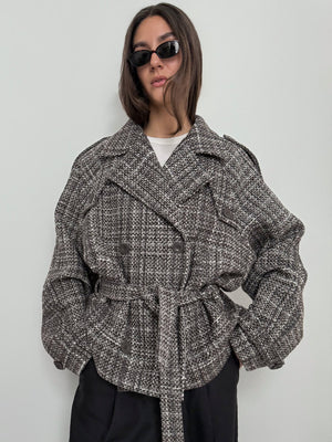 QUINN JACKET - TWEED
