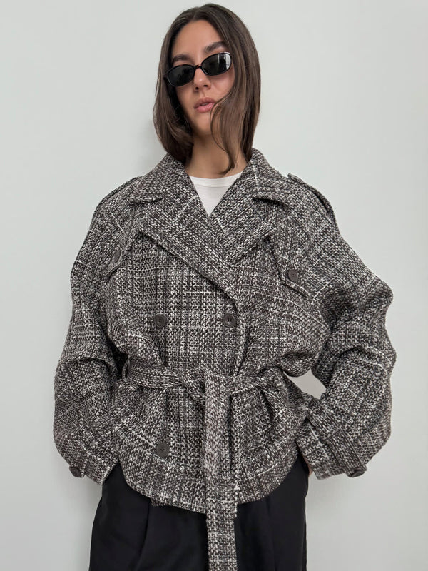 QUINN JACKET - TWEED