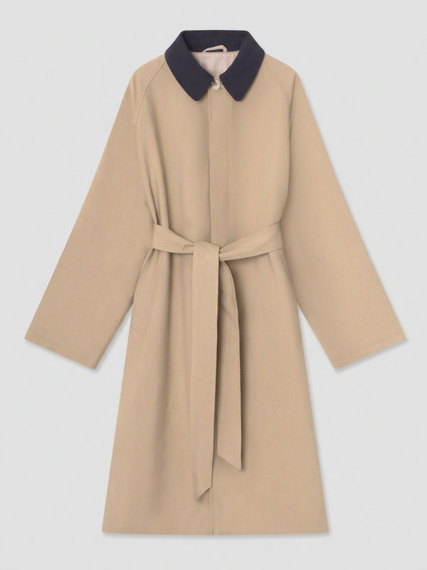 JOEL CANVAS COAT - BEIGE