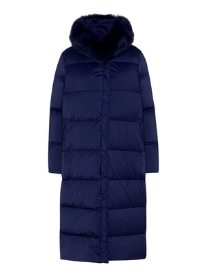 ALVA PUFFER COAT - NAVY