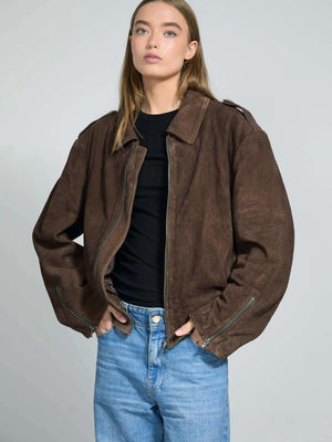 CLEO SUEDE JACKET