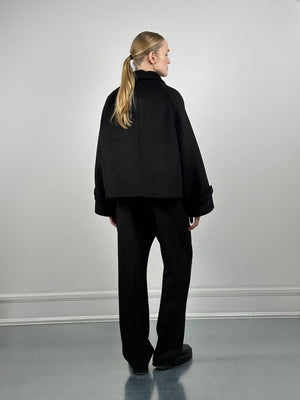 GIA WOOL JACKET - BLACK