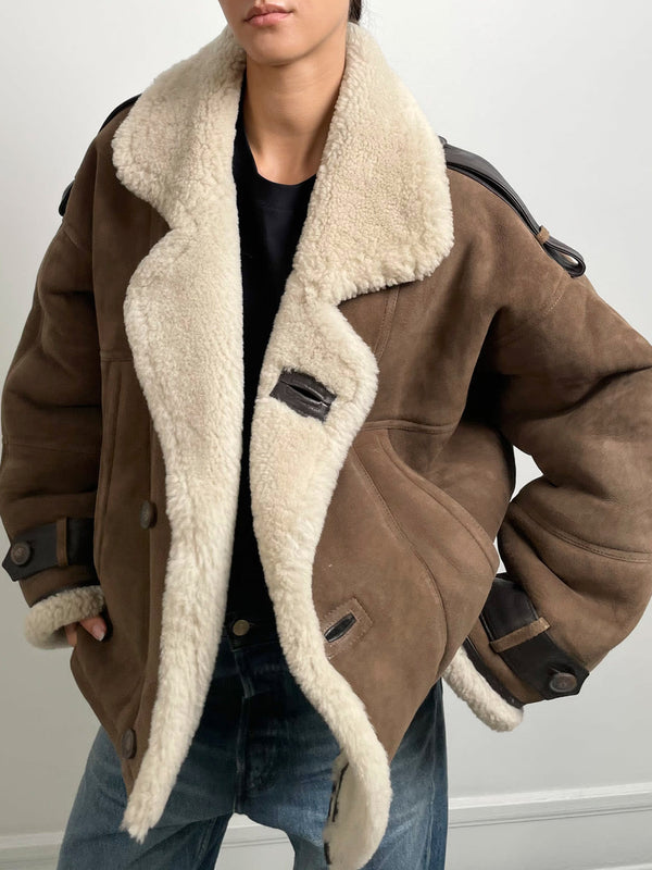 ZOE JACKET - BROWN