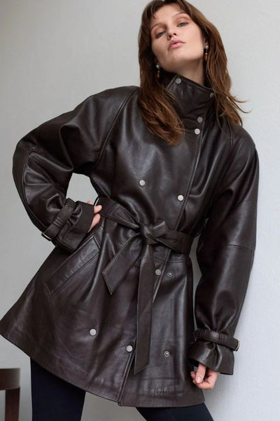 SS26 - COATS - LEATHER