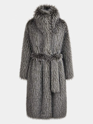 ISOLDE COAT - BROWN