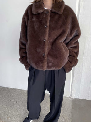 KELLY JACKET - BROWN