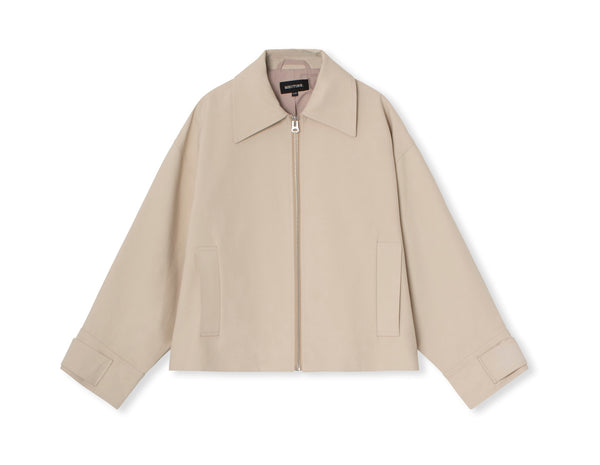 NICO CANVAS JACKET - CRÈME