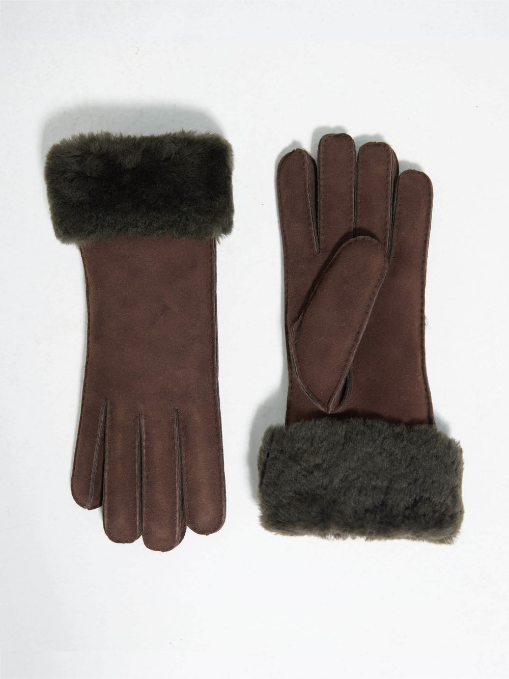 ROXY GLOVE - DARK BROWN