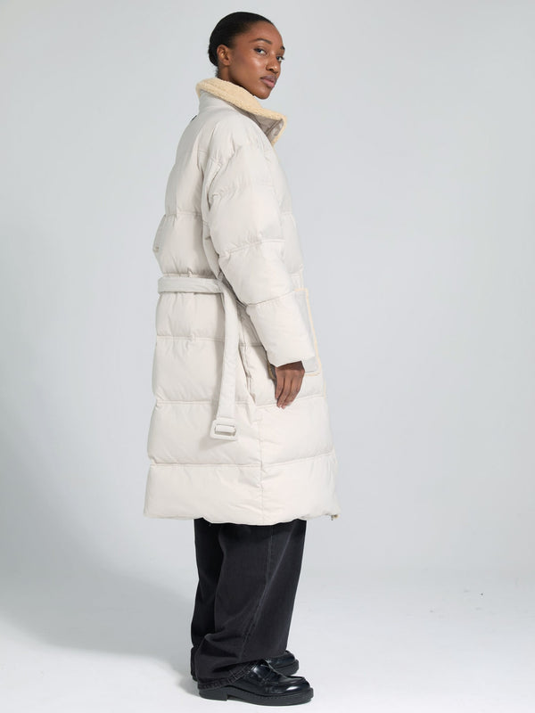 SANDIE DOWN COAT - BEIGE