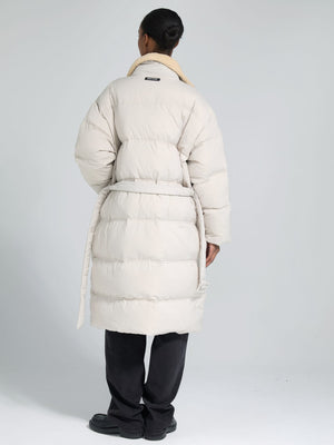 SANDIE DOWN COAT - BEIGE