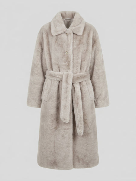 KELLY COAT - LIGHT GREY