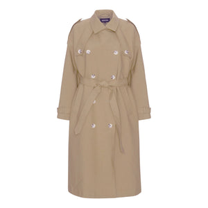 BOBBY CANVAS TRENCHCOAT - BEIGE